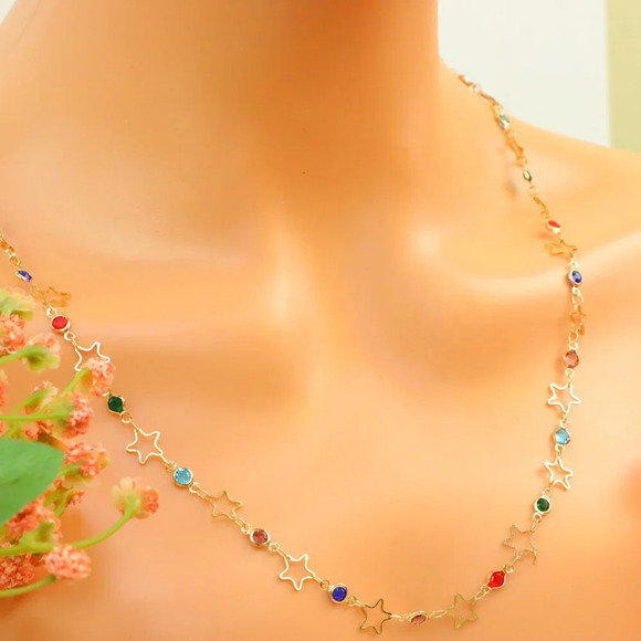 "New Beautiful Design Necklace Chain for Women/Girls, Gift, N531 - Picture 4 of 10